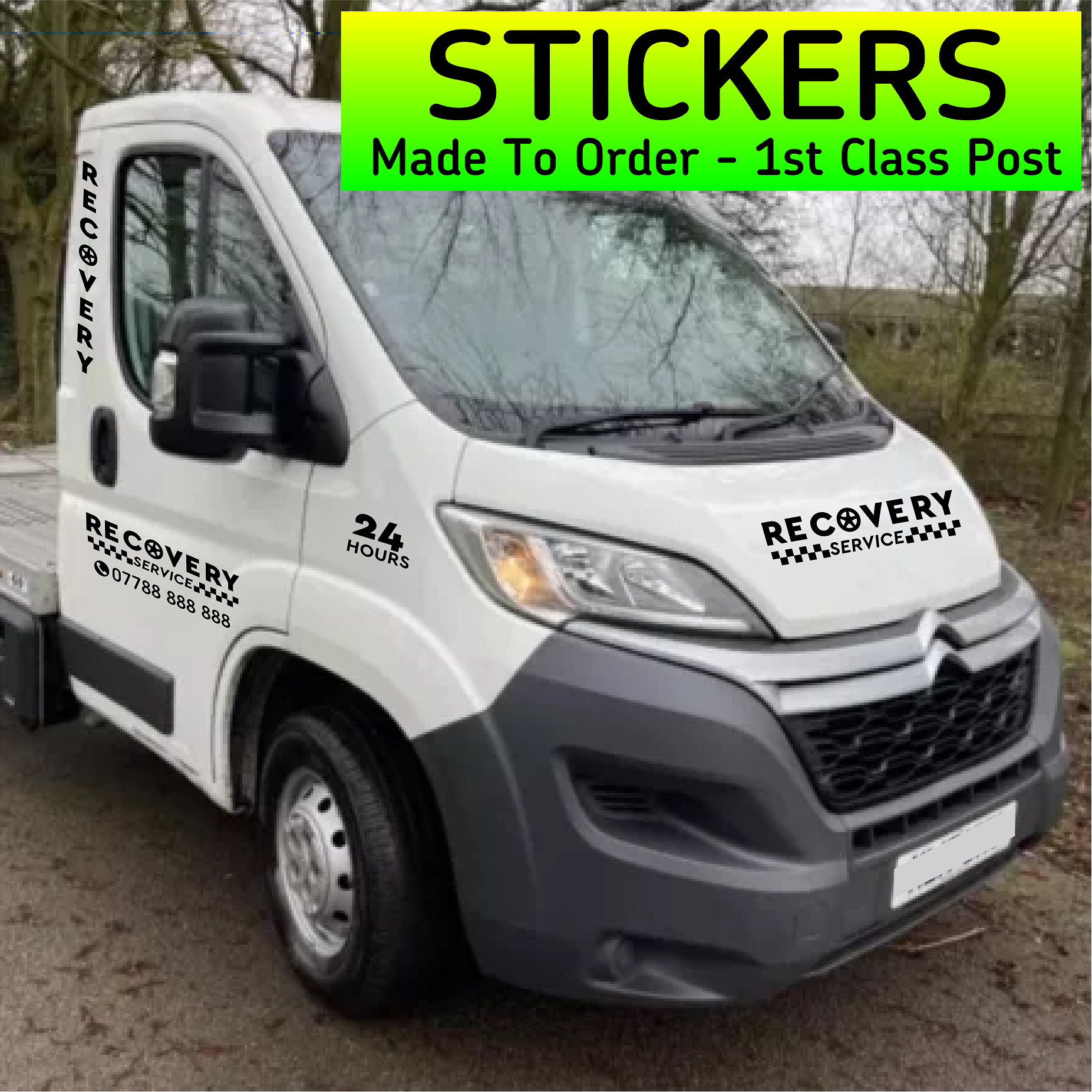 Citroen Relay Recovery Truck Stickers