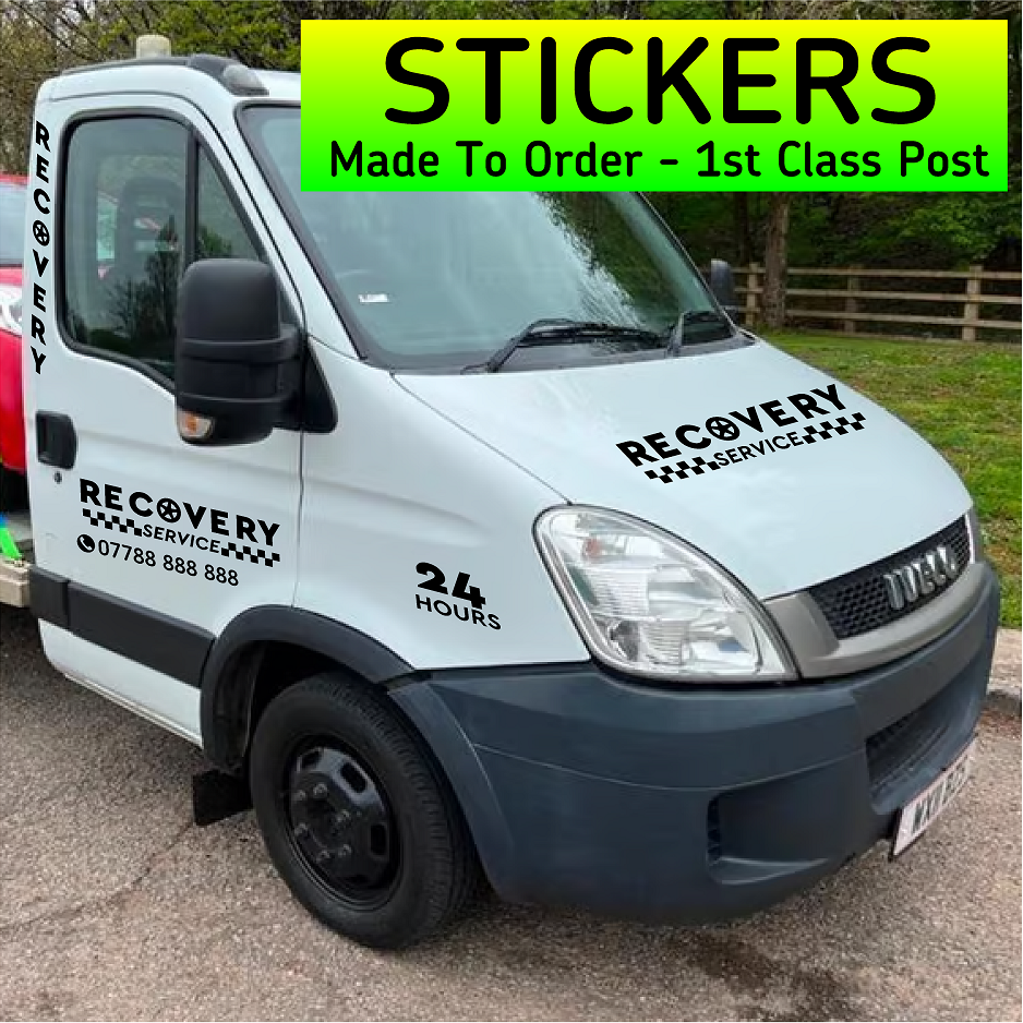 Iveco Daily Recovery Truck Stickers